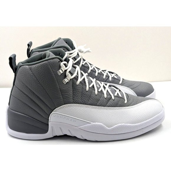 Nike Air Jordan 12 Retro Stealth  CT8013-015 White Cool Grey Men\'s Size 13 main image 11